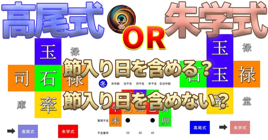 【高尾式？朱学式？】流派によって「人体図」って変わるんですか😫でも、算命学の万年暦。なら大丈夫😆